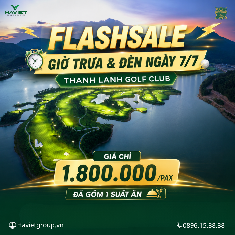 Flash sale Thanh Lanh khung giờ đèn - trưa 7/7/2026